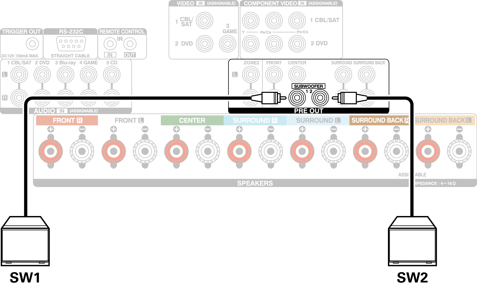 Conne SW2 AVRX3100WE2